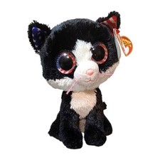 Ty Beanie Boos - FREEDOM the Cat 6" Medium Cracker Barrel Exclusive US Flag Eyes