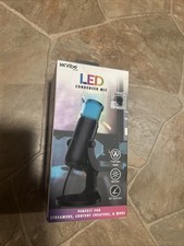 Vibe Sound Gaming Condenser Microphone LED 9 Selectable Color Changing USB I1