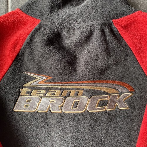Pullover polar Team Brock Racing XL - Chaqueta patrocinadora oficial V8 Supercar rara - Imagen 16 de 16