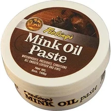 * Fiebing's Mink Oil Paste, made in USA  (Waterproofs & Preserves Leather)