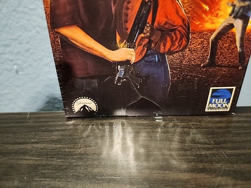 CRASH AND BURN (1990) Sealed VHS Paramount Full Moon Robot Horror Sci Fi Action - Picture 2 of 3