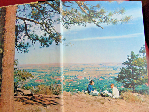 1959 University of Colorado Yearbook, Coloradan Large Book Appears Unused - Picture 5 of 5