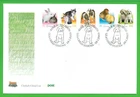 Ireland SC#1452-56 - 2003 Greetings - FDC 2003