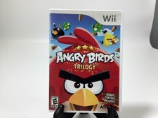 Angry Birds Trilogy (Nintendo Wii, 2013) Complete with Manual