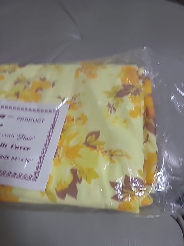 Vintage Vetra Continental Flair Nylon Quilt Cover Floral Camper 1970s - Picture 3 of 5