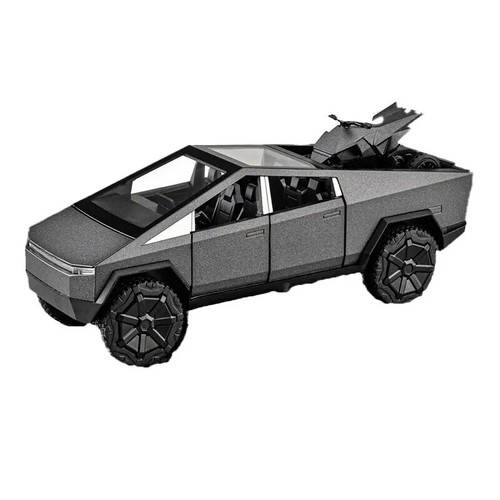 Diecast Metal Truck Model Toy Pull Back Off Road Sound Light Alloy Car Gift 1:32 - Picture 11 of 13