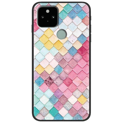 For Google Pixel 5 4A 4 3A 3 XL Black Slim Painted TPU Soft Silicone Case Cover - Picture 15 of 30