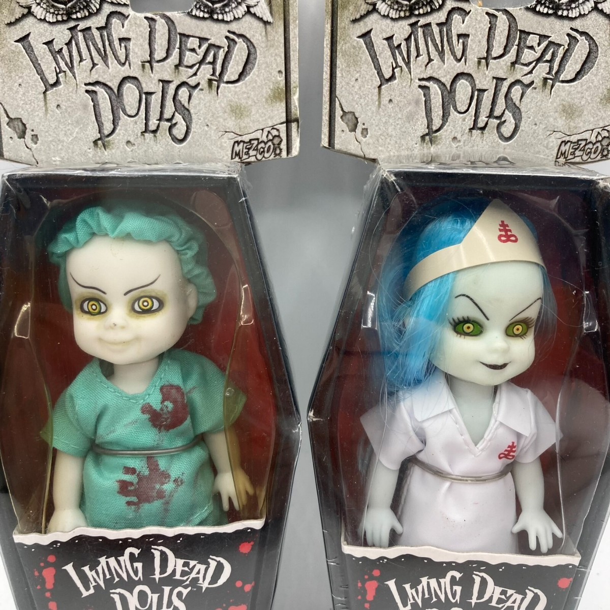 Living Dead Dolls Dr Dedwin Nurse Necro 4” Mini Series 4 Living Dead Dolls Dr Dedwin Nurse Necro 4” Mini Series 4