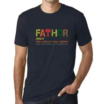 ULTRABASIC Herren T-Shirt Fa-Thor Wie Papa Aber Viel Stärker Fa-Thor Like