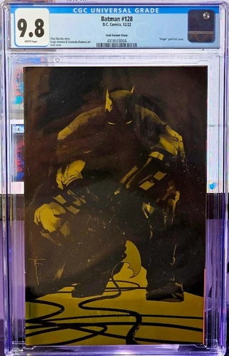 Batman #128 Jock Virgin Gold Foil Variant 1:50 CGC 9.8 DC Comics 2022