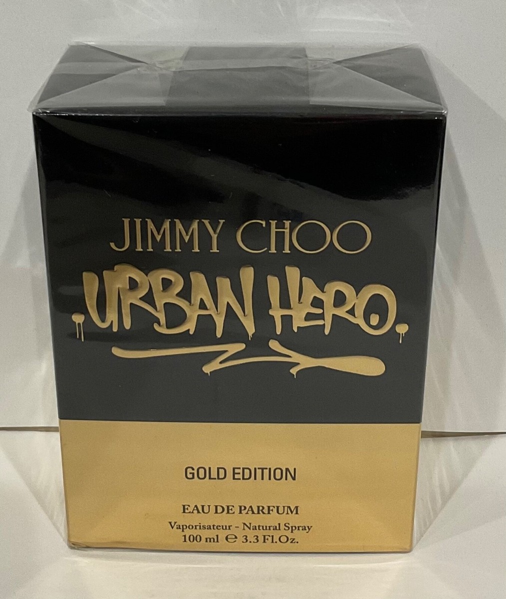JIMMY CHOO URBAN HERO GOLD EDITION EAU DE PARFUM SPRAY FOR