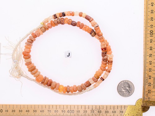 Ancient excavated mixed strand of agate, and other ancient stone VB_0302Z(H-K) - Picture 8 of 12