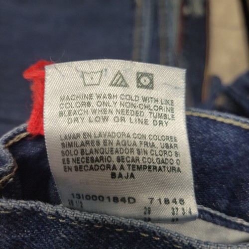 WRANGLER Jeans Boys 14 Reg Vintage Bootcut Blue Adjustable Waist Dark Wash - Picture 9 of 10