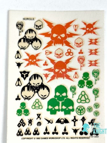 Transfer Sheets VAULT Decals Games Workshop Huge Selection MULTILISING Warhammer - Picture 13 of 281