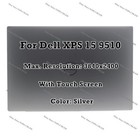 Silver 15.6" Dell XPS 15 9510 UHD 4K LCD Display Touch Screen Assembly Complete