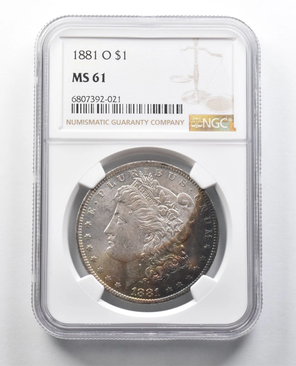 MS 61 Graded 1881 Year Morgan US Dollars (1878-1921) for sale | eBay