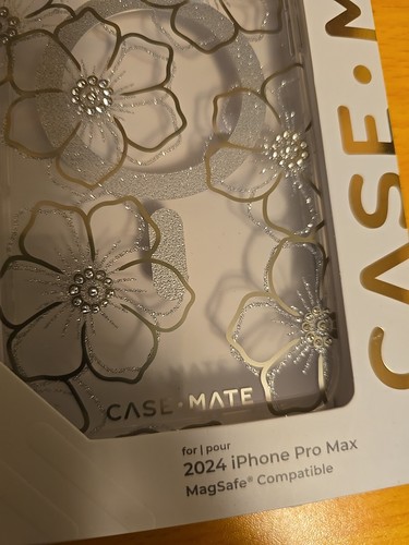 Case-Mate Floral Gems for iPhone 16 Pro Max 6.9" w/magsafe - Picture 6 of 7