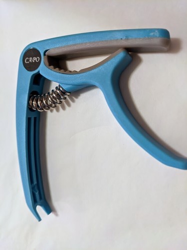 BLU1 Guitar Capo Quick Change Acoustic Guitar Music Trigger Capo Key Clamp USA - Picture 4 of 6