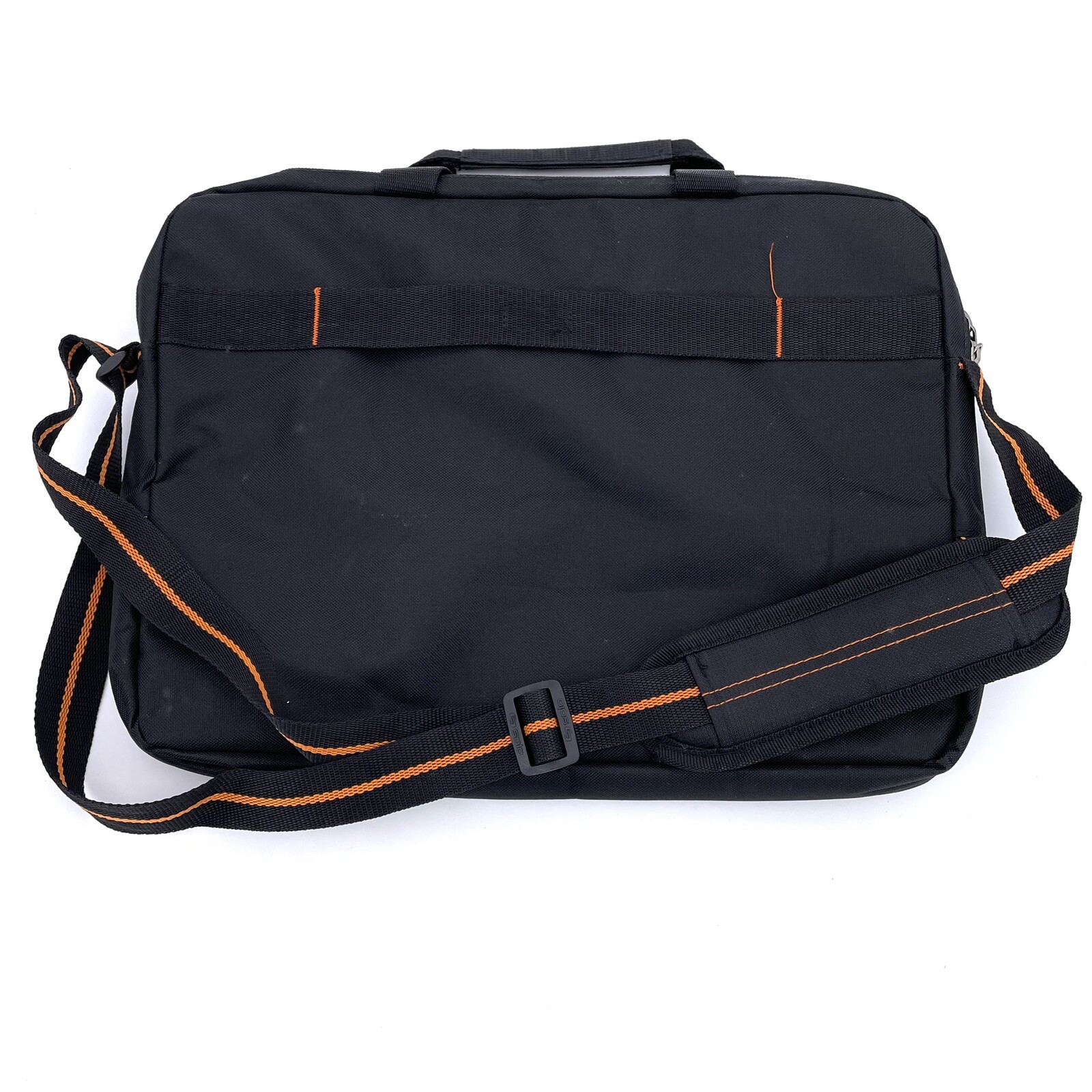 Solo New York Urban Laptop Briefcase Bag for 15.6" Laptop Black/Orange