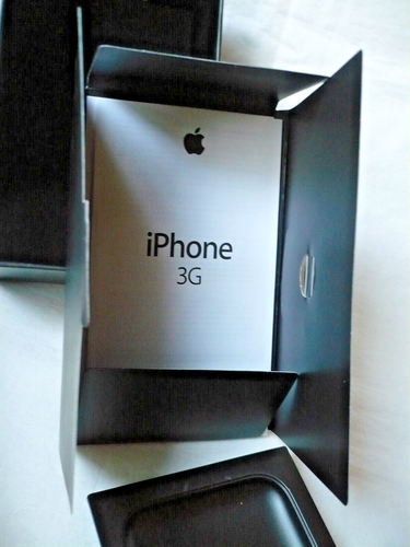 2nd Generation, iPhone 3G, 8GB Box & Paper Insert Only, Apple, 2008 - Picture 6 of 9