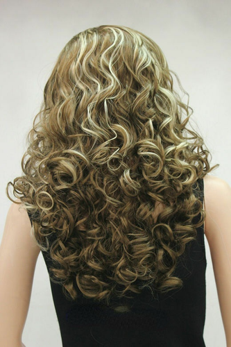 Women Wig Long Curly Wave Wig 3/4 Half Wigs Ladies Headband Wig - Picture 15 of 19