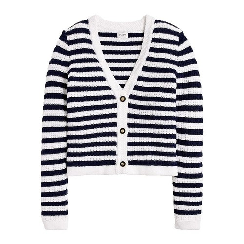 トップス supreme 22aw Abstract stripe cardigan L Supreme Abstract Stripe Cardigan (FW22) - $198