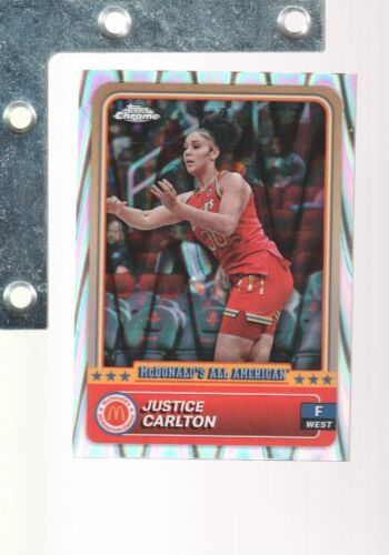 2024 Topps Cromo McDonalds All-American RAYWAVE/AZUL Pick FromList Hasta 25% DE DESCUENTO - Imagen 18 de 138