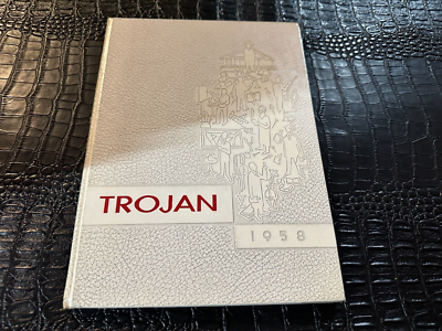 #ad 1958 EUREKA high school yearbook TROJAN SOUTH DAKOTA $24.99