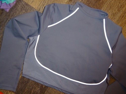 Nike tech park city ready training~ large crop fitted top shirt smokey lavender - Picture 3 of 8