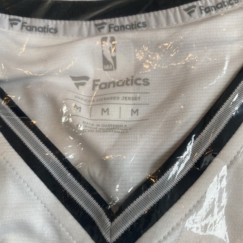 NEW San Antonio Spurs Men's FastBreak BLANK Home Jersey White Medium Fanatics - Picture 5 of 5