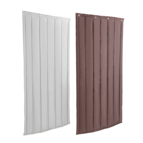 Lightweight Thermal Insulated Door Curtain 39.5"x83" Winter Doorway Drapes Cover - Picture 9 of 38
