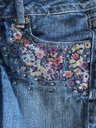 American Eagle bestickt, Jeans kurze Shorts Größe 4 Paket mit 2 - Bild 7 von 17