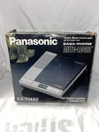 Vintage Panasonic KX-T1450 Easa-Phone Auto Logic Answering System Machine Tested - Zdjęcie 4 z 6