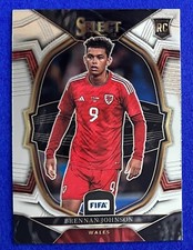 Brennan Johnson 2022-23 Panini Select FIFA TERRACE LEVEL Rookie #72 WALES