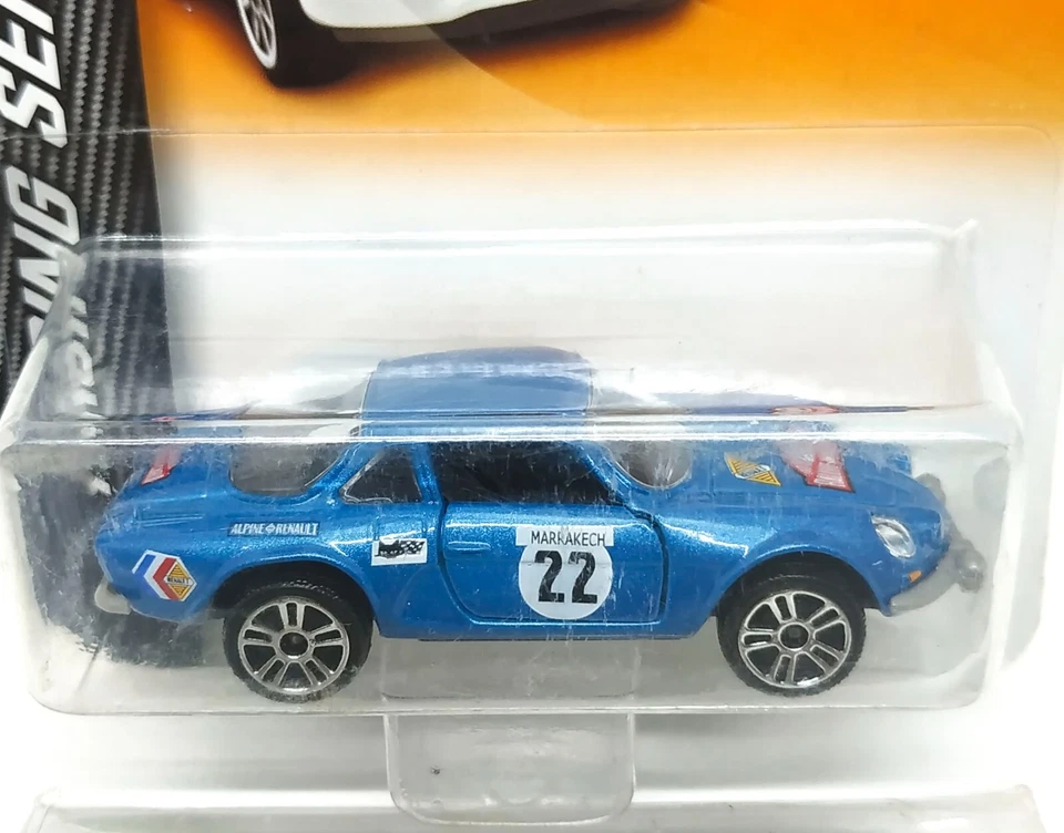 Majorette Renault Alpine A110 Vintage no .22 Blue 1:53 (3") in Long Package - Image 2 of 4