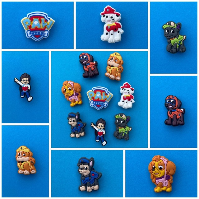 Shoe Plugs/Shoe Charms/Pins/Set for Clogs/Crocs* for DOGS/PAW PATROL* Fans 2- Shoe Plugs/Shoe Charms/Pins/Set for Clogs/Crocs* for DOGS/PAW PATROL* Fans 2-