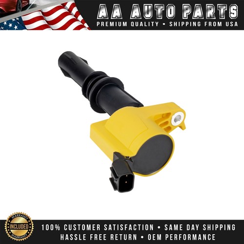 8 Ignition Coil Yellow & 8 Platinum Spark Plug for Ford F-150 04-08 5.4L FD508 - Picture 5 of 12