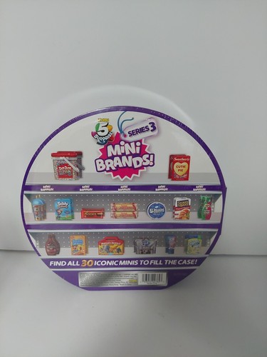 5 Surprise Mini Brands Series 3 Collector's Case - Store & Display 30 Minis with - Picture 2 of 2