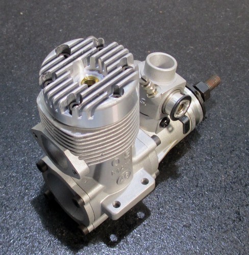 O.S. MAX-46VF ABC rear exhaust 7.45cc 2 cycle glow engine for R/C airplane, f/s - Picture 11 of 21