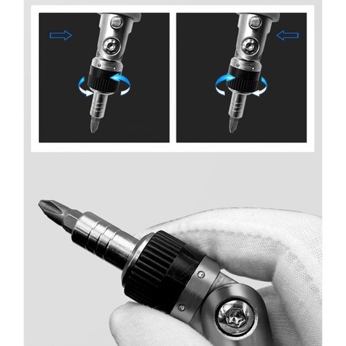 10 in 1 Ratchet Screw Driver Kit All in One Screwdriver with Magnetic Bit Holder - Bild 12 von 13