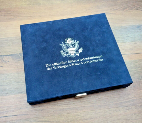 Official US Silver Commemorative Coin Set with Display Case - Picture 1 of 8