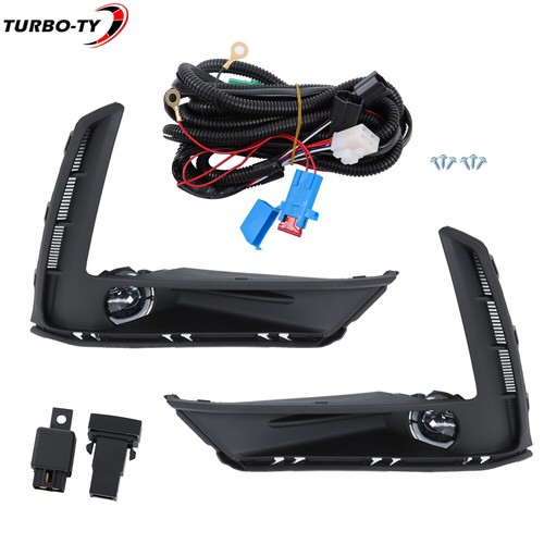 Luces antiniebla LED negras para Honda CRV CR-V 2023-2024 interruptor bisel de cable derecha e izquierda - Imagen 4 de 17