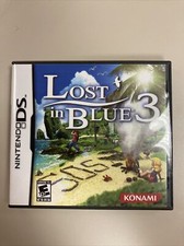 Nintendo DS Lost In Blue 3 Game Case NO MANUAL NO GAME
