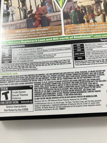 Die Sims 3 Weltabenteuer PC Spiel 2009 Erweiterungspack komplett - sehr guter Zustand - ansehen - Bild 6 von 8