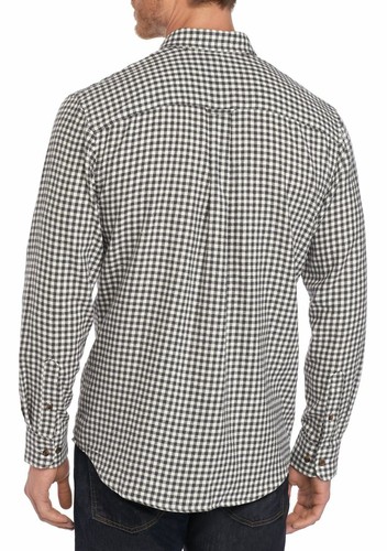 Saddlebred® Long Sleeve Flannel Plaid Woven Shirt - 100% Cotton - Picture 23 of 45