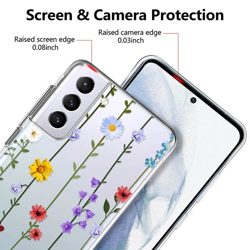 Graziosa custodia morbida stampa fiori per Samsung Galaxy S25 S24 FE A05S A16 - Foto 42 di 97