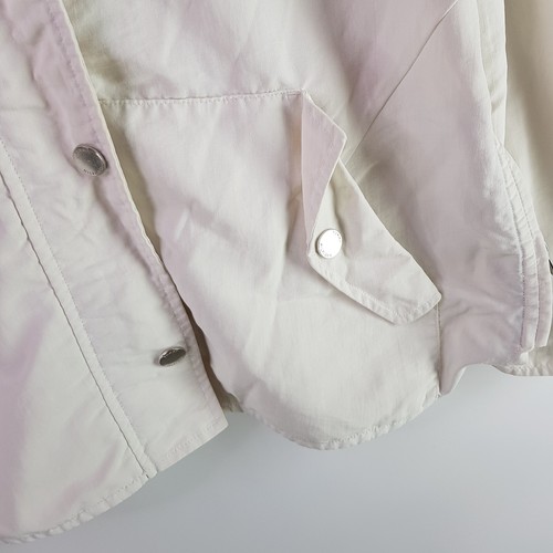 Tommy Hilfiger Windbreaker Jacket Womens Size S/P White Hooded Lightweight Logo - Picture 7 of 17