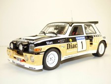 Renault 5 Maxi Turbo rally du Var 1986 #1 chatriot Diac talla B solido nuevo 1:18