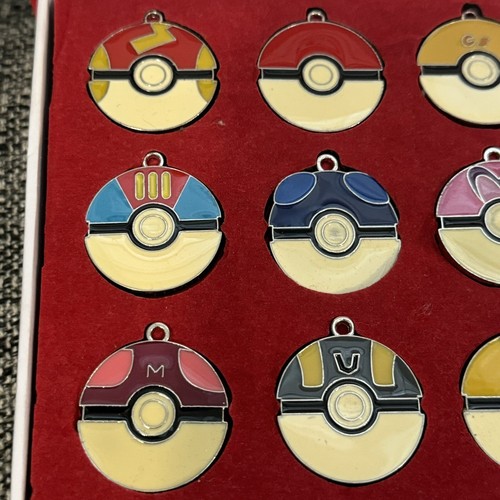 Pokémon League Gym Badge Brooch Sets Hoenn Box Set  12 Evolutions Anime Picachu - Picture 5 of 20