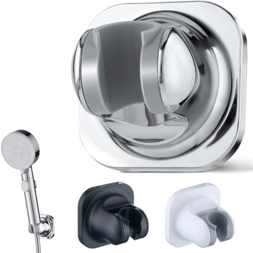 Wall Mounted Shower Bracket for Handheld Head Hose Adjustable Bathroom Holder - Picture 2 of 15